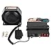 SHZOND Siren Bundle 200W 8 Tones Car Warning Alarm Emergency Warning Siren with PA Speaker MIC System for Police Cars & Fire Trucks (200W 8 Tones)