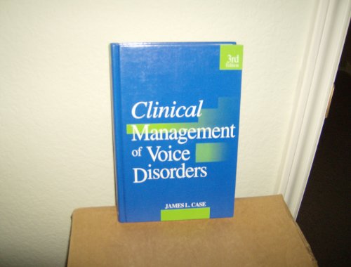 Clinical Management of Voice Disorders