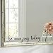 Motivational Art Decal/Be Amazing Wall Text Decoration Vinyl Sticker- Black