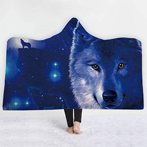 NORELL Fashionable Cuddly Blanket/Sofa Blanket 150 x 200 cm / 150 x 130 cm/Microfibre / Beach Blanket/Wearable Blanket for Adults/Children, a, 150 x 200 cm