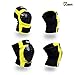 JBM Adult & Kids Knee Pads Elbow Pads and Wrist Guards for Inline Skating, Roller Skating, Skateboarding, Scootering