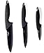 Ozeri Elite Chef 3-Piece Black Ceramic Knife Set