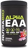 NutraBio Alpha EAA (Dragon Fruit) - All-Day Recovery, Focus, and Hydration Supplement