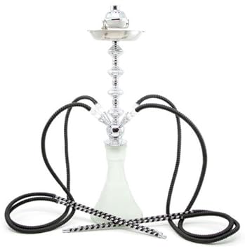 28' Weiss 4 Hohe BERLIN shisha Hookah wasserpfeife Narghile Rauchen H-110