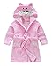 DQdq Little Girl's Hooded Sleepwear Little Boy's Bathrobe Toddler Kids Robe