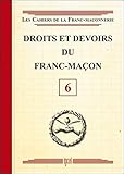 Droits et devoirs du franc-maçon by