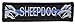 Sheepdog With Thin Blue Line - 3.75x1 Rear Hat Patch
