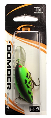 Bomber Model A Fishing Lure (Fire Tiger, 1 7/8-Inch)