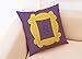 Pillow Case 1818 inch Frame Yellow Peephole Handmade Door Frame-Central Perk Coffee Time Souvenir Pillow Cover for Fans