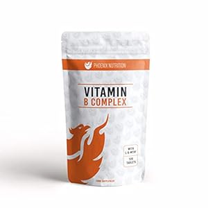 Vitamin B Complex with Folate x 120 Tablets Contains Methylcobalamin and Methyl Folate (5-MTHF)