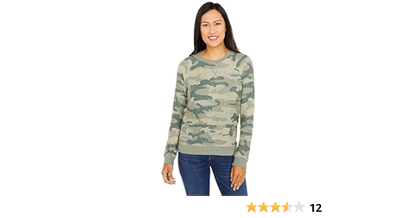 Lucky Brand Women's Long Sleeve Crew 