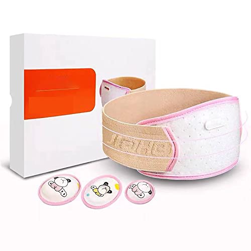 Adjustable Baby Umbilical Hernia Belt,Abdominal Binder Truss Cord,with 3 Removable Compression