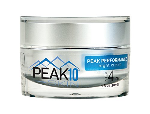 PEAK 10 SKIN - Peak Performance night cream 1oz