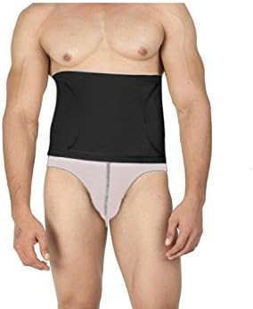 Body Brace Men's Black Tummy Shapewear Toner brief