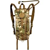 Source Tactical Hydration Pack with 3L Water Bladder | MOLLE Hydration Backpack, Insulated Water Backpack for Hiking, Running, Cycling, Military &amp; Outdoor Adventures, Multicam
