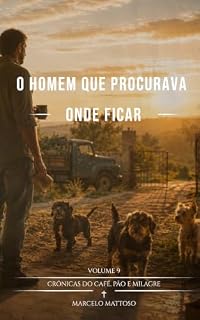Livro O homem que procurava onde ficar (Crônicas do café, pão e milagre Livro 9)
