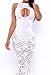 Sexy New Women Sheer Hot Bodycon Sleeveless Party Club White Long Maxi Dress Hot