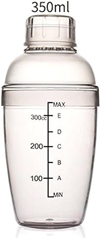 Cocktail Shakers PC Resin Plastic Cocktail Making Set with Scale for Home Kitchen