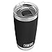 YETI Rambler 20 oz Tumbler, Stainless Steel, Vacuum Insulated with MagSlider Lid, Black primary