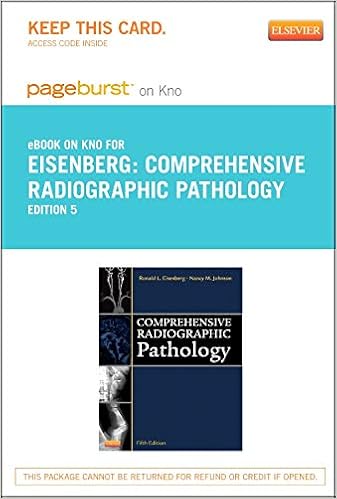 Comprehensive Radiographic Pathology Elsevier Ebook On - 