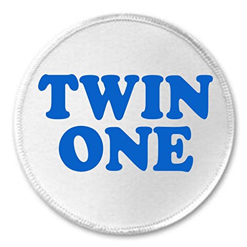 A&T Designs - Twin One (blue) 3" Sew On Patch Baby Boy