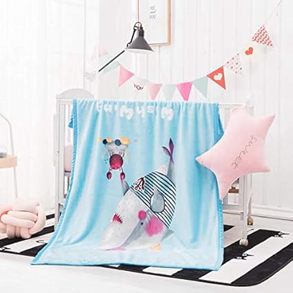 Ameublement Et Decoration Hhkx1002 Couverture Pour Enfants Double Couche Super Doux Epais Dessin Anime Bebe Couverture De Nuage Maternelle Couverture Sieste 100 X 140cm 2 Oies Cuisine Maison Qaytu Com