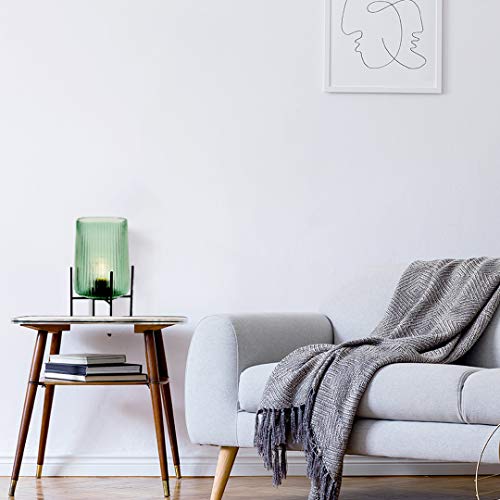 Battery-Operated-Table-Lamp-with-Timer-Cordless-Lamps-for-Home-Decor-Battery-Powered-Nightlight-with-LED-Bulb-Decorative-Lights-for-Living-Room-Bedroom-Tabletop-Entryway-Centerpiece-GiftL-Aqua