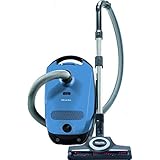 Miele Classic C1 Turbo Team Canister Vacuum Cleaner, Tech Blue