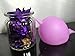Smoko Nari Narwhal Lamp | Ambient Night Light with Soft Glow | Auto Shutoff Timer (Purple)