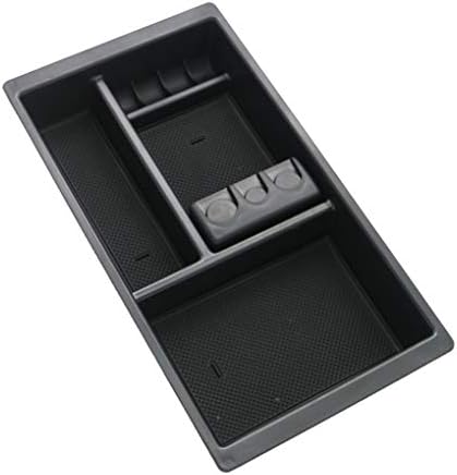 Replacement For Chevy Silverado GMC Sierra Yukon 2014-2018 storage tray,center console storage Armrest Box Phone Coin Storage Center Console Tray