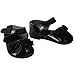18 Inch Doll Shoes Set, 2 Pair of Ankle Strap Dress Shoes in Black and Navy, Fits 18 Inch American Girl Doll