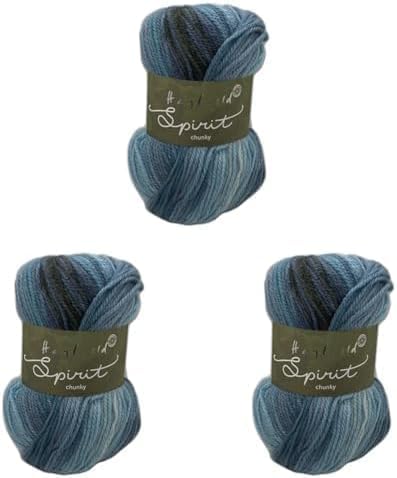 Sirdar Hayfield Spirit Chunky, Melody (402), 100g F257-0402 (Pack of 3)