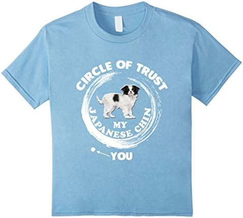 unisex-child Japanese Chin Shirt Dog Lover Clothes Mom Tee Dad T Shirt 12 Baby Blue