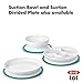OXO Tot Stick & Stay Suction Divided Plate - Teal, 1 Count (Pack of 1)