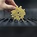 Sage Owl Bristle-Free Brass BBQ Grill Scraper – Safe Grill Cleaner for Outdoor, Porcelain, and Smoker Grills – Kitchen Gadgets, Barbecue Grilling Tools - Unique Gifts for Men Who Have Everything