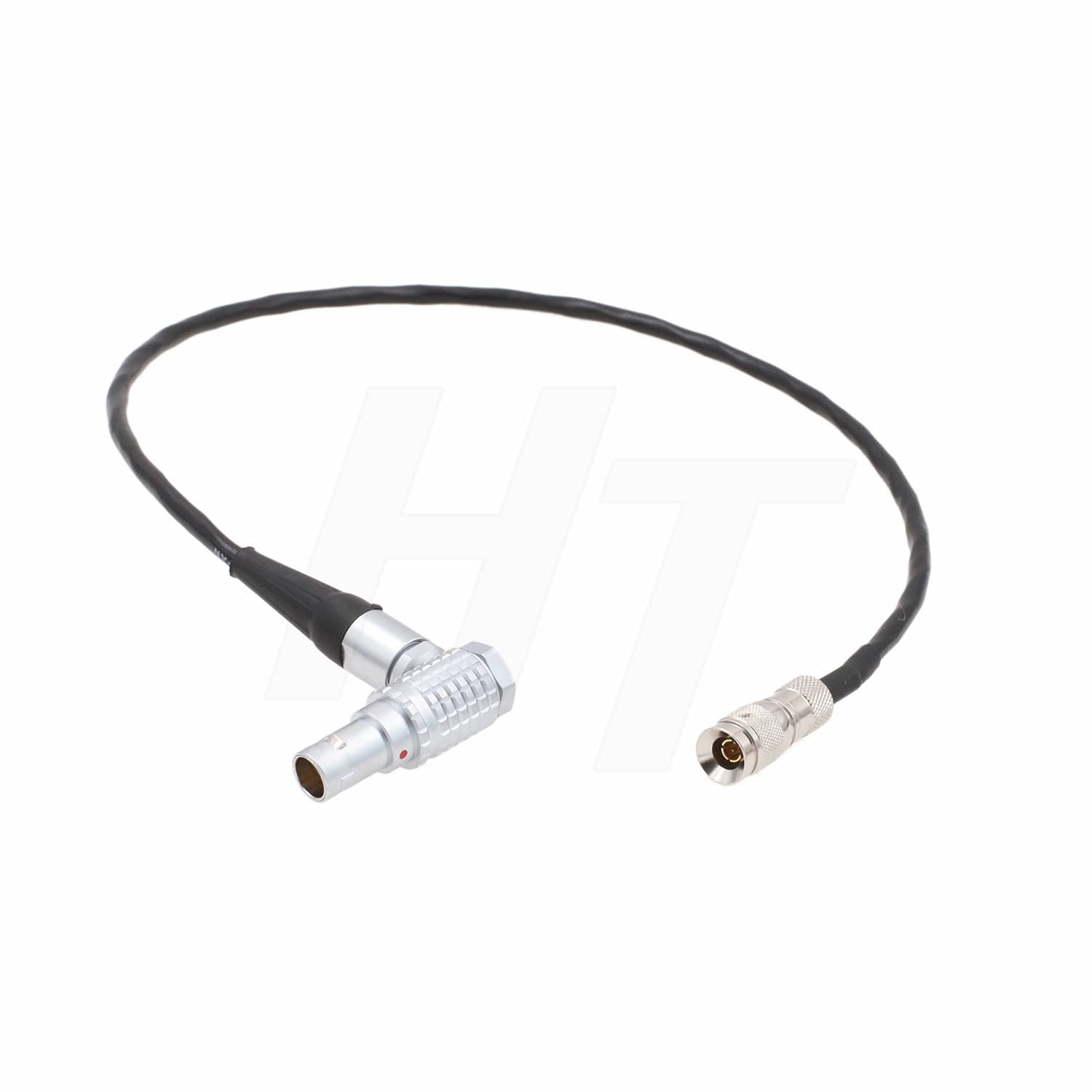 HangTon UltraSync ONE Timecode Cable for RED KOMODO V-RAPTOR Camera 25cm, DIN1.0/2.3 to Right Angle 9 Pin — image 1