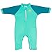 Nozone Fiji Sun Protective Baby Swimsuit in Aquatic/Teal, 18-24 Months