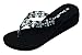 Womens Fashion Wedge Sandals Thongs Flip Flops W/Pearls 4 Colors