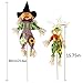 IFOYO 3 Pack Fall Harvest Scarecrow Decorations 15.75 Inch Scarecrows for Garden, Home, Yard, Porch, Thanksgiving Decor