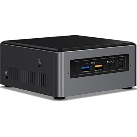 Mini PC Intel NUC 7i5 - Intel Core i5 bis zu 2X 3,4GHz - 8GB RAM - 250GB SSD - HDMI - USB 3.0 - WLAN - Bluetooth - Infrarot -