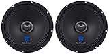 (2) Rockville RXM84 8" 500w 4 Ohm Mid-Range Drivers Car Speakers,
Mid-Bass