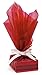 Hygloss Products Cellophane Roll – Cellophane Wrap for Crafts, Gifts, and Baskets 20 Inch x 5 Feet, Red