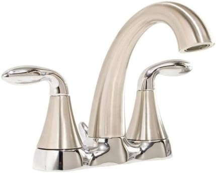 Aquasource Brushed Nickel 2 Handle Watersense Bathroom Faucet