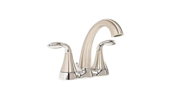 Aquasource Brushed Nickel 2 Handle Watersense Bathroom Faucet