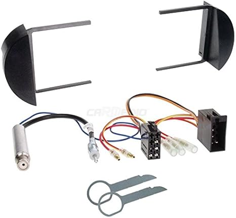 Kit montaggio mascherina adattatore connettore autoradio 1 DIN  VW New Beetle Co