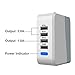 USB Charger Wotmic 4-Port 5A USB Wall Charger with Foldable Plug Travel Charger for iPhone iPad Android Smartphones