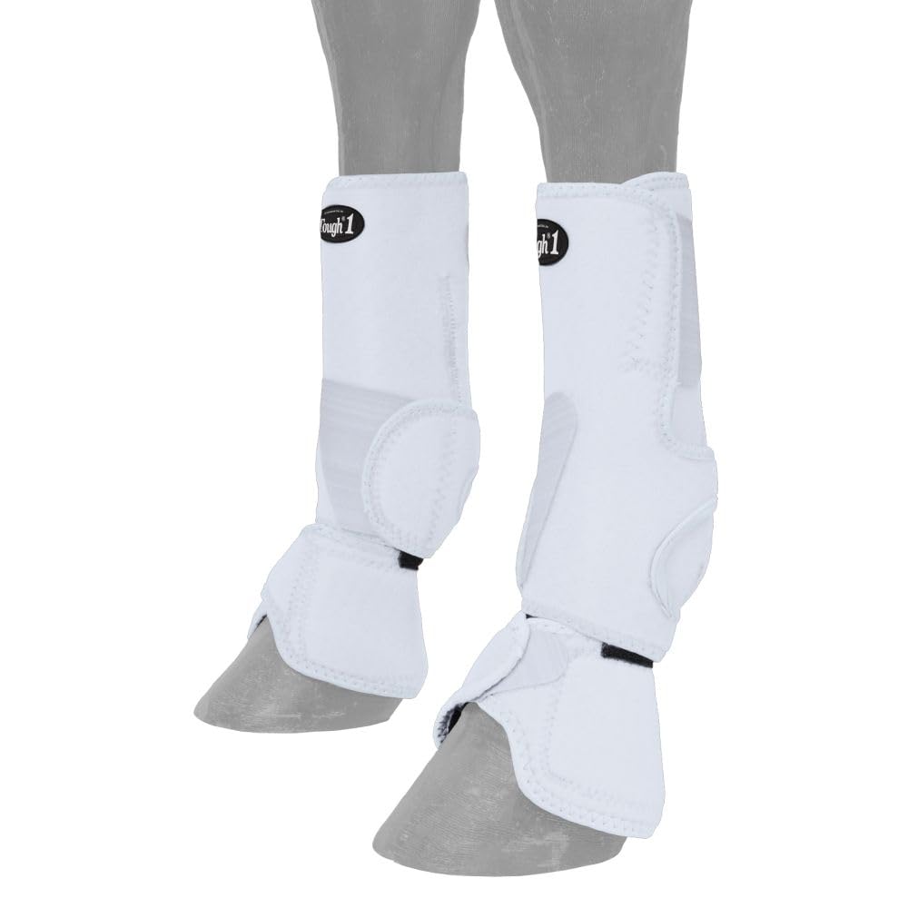 Tough 1 Performers 1st Choice Combo Boots, White, Medium