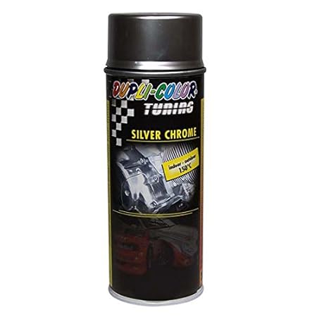 Dupli Color 674761 Tuning Metallic Lackspray, Silver Chrome Auto, 400 ml
