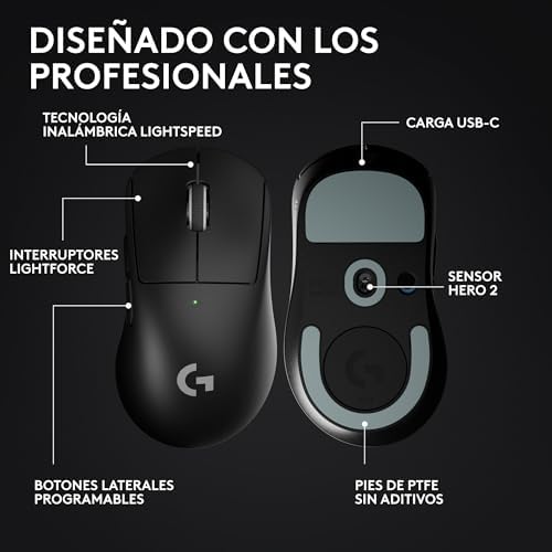 Pro X Superlight 2 Dex Lightspeed ratón inalámbrico para Gaming