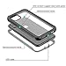 TOYSEA iPhone 11 Case, Built-in Screen Protector, Clear Full Body Rugged Clear Bumper Case Heavy Duty Protection, Shockproof Anti-Scratched Rugged Cover Case Protection 2019 (iPhone 11 XI (6.1 inch))